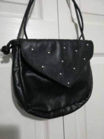 Moda Attiva Women's Crossbody Leather Studded - Picture 3 of 5